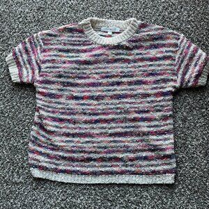 Boho Knitted Sweater Multicolored With